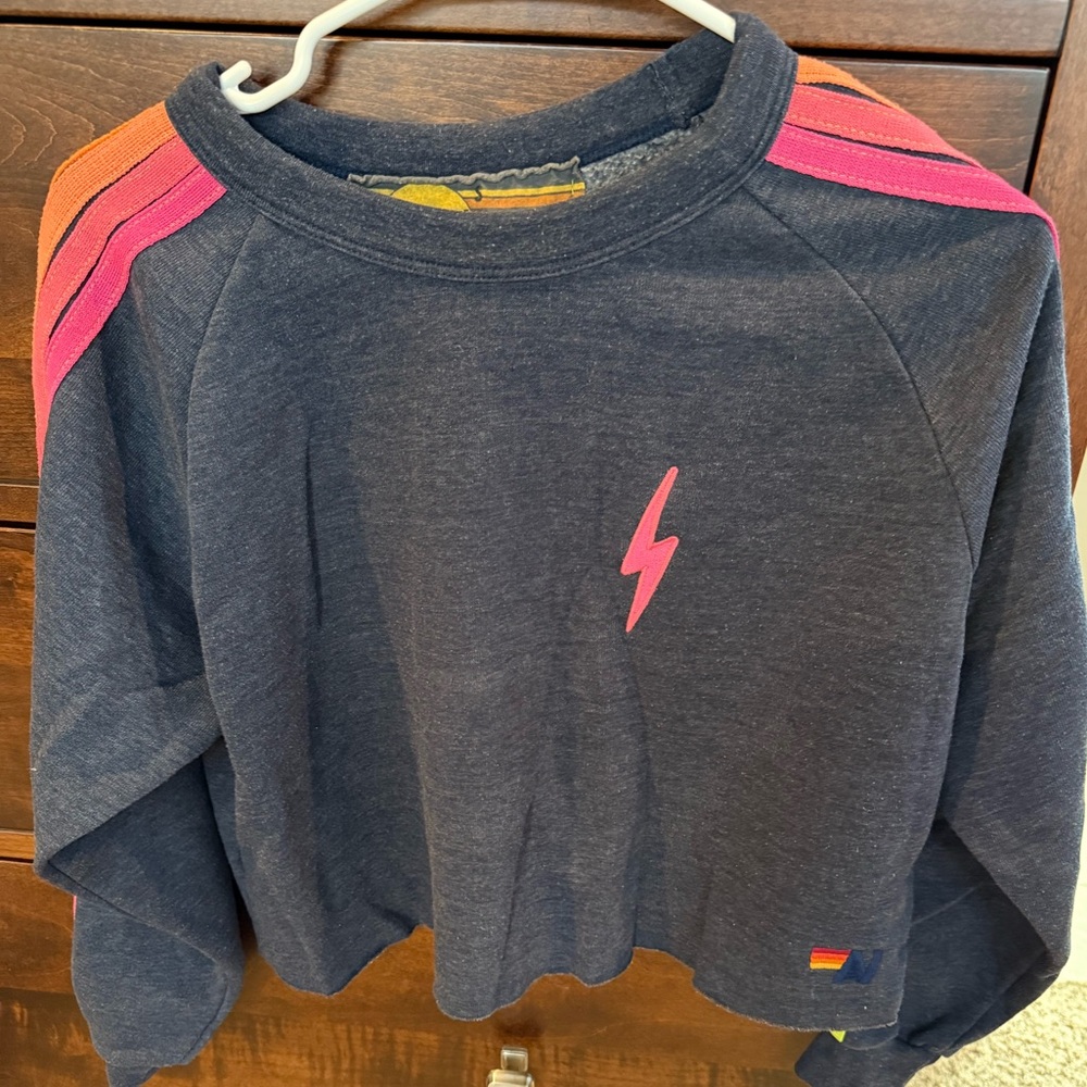 Aviator Nation women’s crop sweatshirt